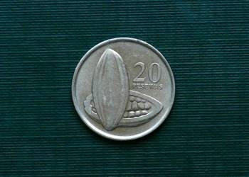 GHANA - 20 pesew, 2007r