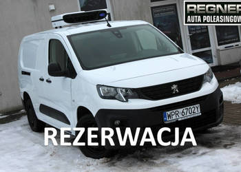 Peugeot Partner L2 FV23% Chłodnia/Mroźnia-Carrier -20°C/+30°C SalonPL Gwar…