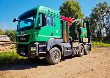 MAN TGS 33.500 6X6 | JENZ HEM 583 | 2018 | RĘBAK LEŚNY | PALFINGER