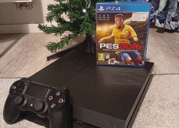 Konsola PlayStation 4 500gb fat super stan PAD+ PES2016