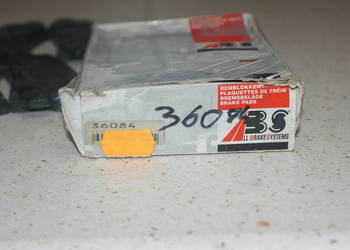 KLOCKI HAMULC. LANCIA DELTA 82-93 TYŁ  ABS 36084