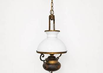 Stylowa lampa wisząca RETRO / VINTAGE – Styl rustykalny / Lampa naftowa Mos