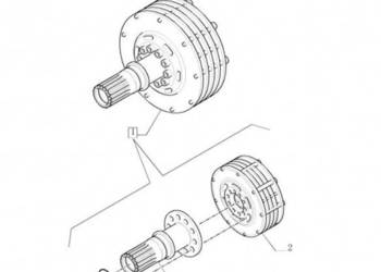 New Holland T6010 Sprzęgło wom 220.5mm od 87731124