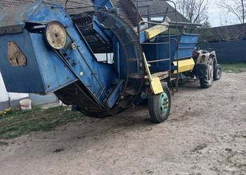 Kombajn Anna  do zbioru cebuli