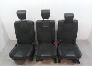 FOTELE  II RZĄD KOMPLET PÓŁSKÓRA  Ford Galaxy Mk4 (2015-2023)