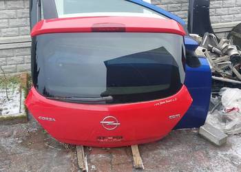 Klapa bagażnika tylna Opel Corsa D 2010 r. Kolor Z547