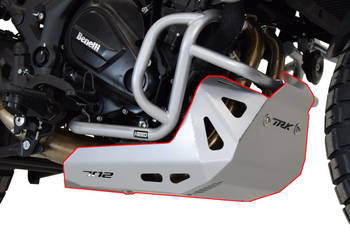 Osłona silnika do BENELLI TRK 702/ 702X - stalowa srebrna
