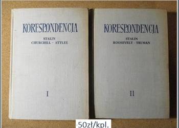 Korespondencja- Stalin- Churchill- Attlee- Roosevelt-Truman / wojna
