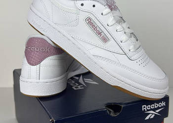 Reebok Club C 85 GV6979 Buty Damskie Białe Skóra r.37