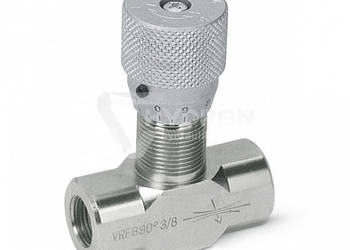 Zawór dławiący VRFB 90 1/4" 350bar 15l/min
