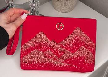 Kosmetyczka Giorgio Armani Beauty oryginał Nowa Czerwona