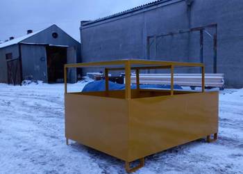 Wanna wychwytowa PMC 1000 L pojedyncza ze stopniem do IBC