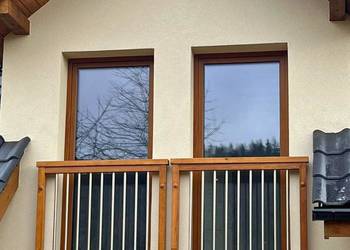 Balustrada Balkon Francuski z Rurkami w Pionie - Kompletna Balustrada Zewn…