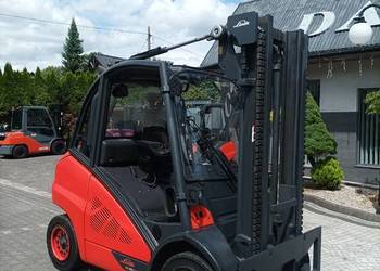 Wózek widłowy LINDE H45T duplex 4m kabina H40T widlak 394