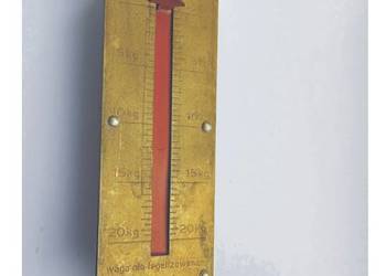 Stara waga sprężynowa CNW, ręczna 20kg Stara waga sprężynowa CNW, ręczna 20kg