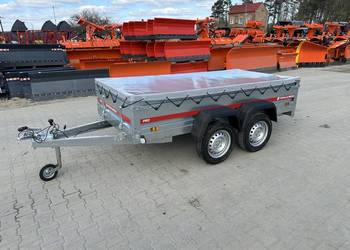 TEMARED PRO 2612/2 przyczepa z plandeką płaską DMC 750 kg