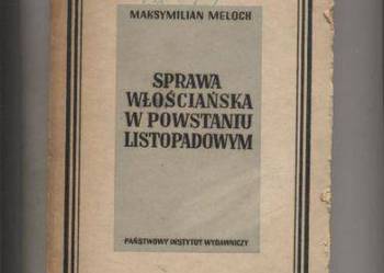 Sprawa włościańska w powstaniu listopadowym