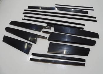 BMW X3 E83 LISTWY DRZWI SHADOW LINE KOMPLET OE