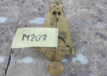 M207 Mechanizm starego małego zegara chodzik M& Sohn Karlstein