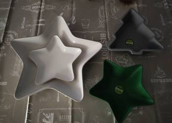 Półmisek porcelanowy gwiazda 30x30x5 cm