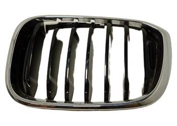 Kratka wlotu powietrza nerka BMW chrom czarna nr 192976-10 używana