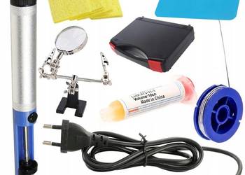 Lutownica Precyzyjna 80W z Akcesoriami | ESD SAFE, 180–500°C