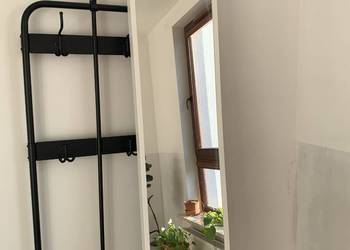 Lustro lusereczko IKEA STAVE 160x40 cm białe - do przedpokoju, sypialni (ni