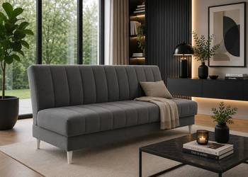 Nowoczesna sofa rozkładana z pojemnikiem – różne kolory