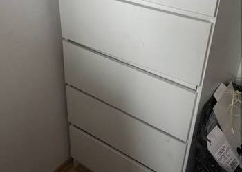 Komoda z 5 szufladami biała odbiór lipowa 23 Lublin