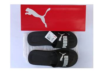 Klapki unisex PUMA Purecat czarne nowy komplet
