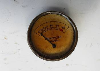 Fiat Antyk zegar  temperatury do samochodu