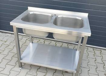 Zlew Gastronomiczny z Półką 100/60/85