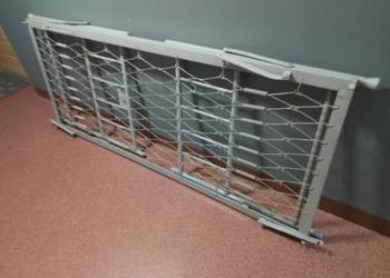 Łóżko metalowe składane 190x80, używane