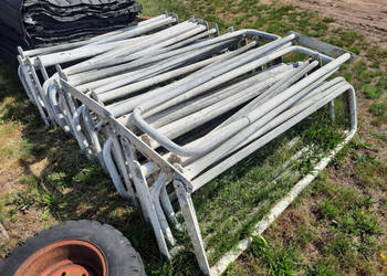 Wygrodzenia agrafki do obory dla bydła 19 sztuk (202 cm x 59 cm)