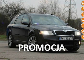 Škoda Octavia 2007r. 2.0 TDI RS 170KM Skóry ALUSY Hak Kombi Zamiana xenon …