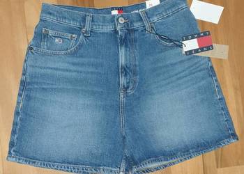 Tommy Hilfiger damskie krótkie spodenki,mom jean shorts