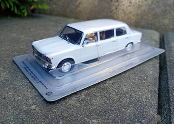 FIAT 125P JAMNIK model kolekcja 1:43 kultowe auta deagostini złota nowy 1/4