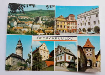 Pocztówka Czeski Krumlow z lat 80/90-tych