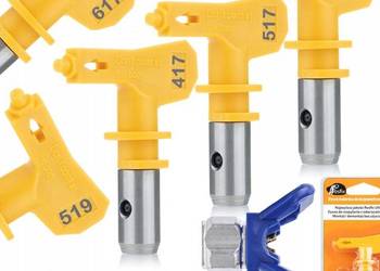 Zestaw 5 Dysz Malarskich Rosfix 5X | z Osłoną ze Stali Nierdzewnej