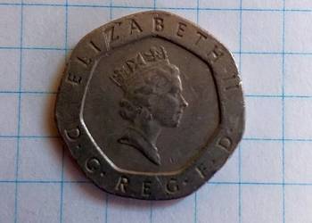 20 PENSÓW ( TWENTY PENCE ) 1989 ROK - WIELKA BRYTANIA