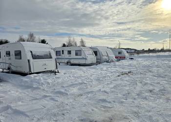 BURSTNER HOBBY NAMIOT tapczany ADRIA przyczepa kempingowa