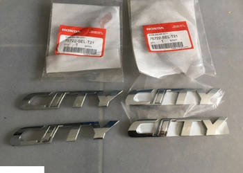 HONDA CITY I 2007 NAPIS ZNACZEK EMBLEMAT