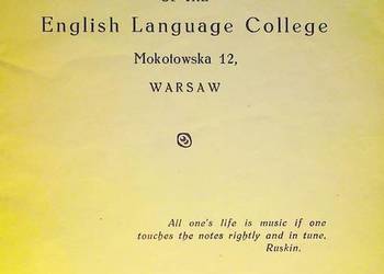 Song book for students of the English Language College