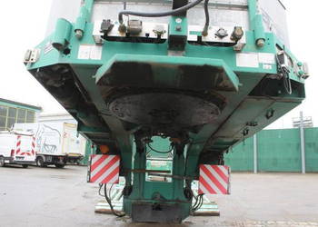 Naczepa do przewozu maszyn Tiefbet 3osiowa