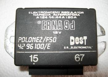 REGULATOR NAPIĘCIA A124.14.44A i 50A. POLONEZ / FSO 42 96 100/E , ERNA 9d. REGULATOR NAPIĘCIA A124.14.44A i 50A. POLONEZ / FSO 42 96 100/E , ERNA 9d.