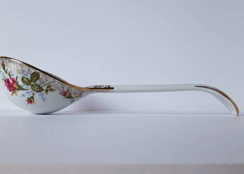 Porcelanowa chochla Złota Róża, Chodzież, porcelana PRL