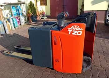 LINDE T20, WÓZEK PALETOWY, RYDWAN, PALECIAK ELEKTRYCZNY