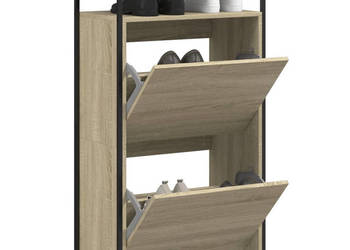 Szafka na buty dąb sonoma 60x34x112 cm WM-840030