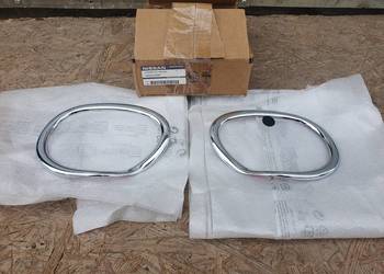 NISSAN LEAF RAMKA HALOGENU CHROM LEWY PRAWY KE540-3N080