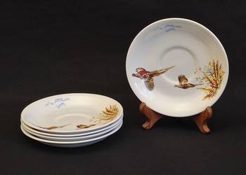 Talerz angielski Barratt's Delphatic White